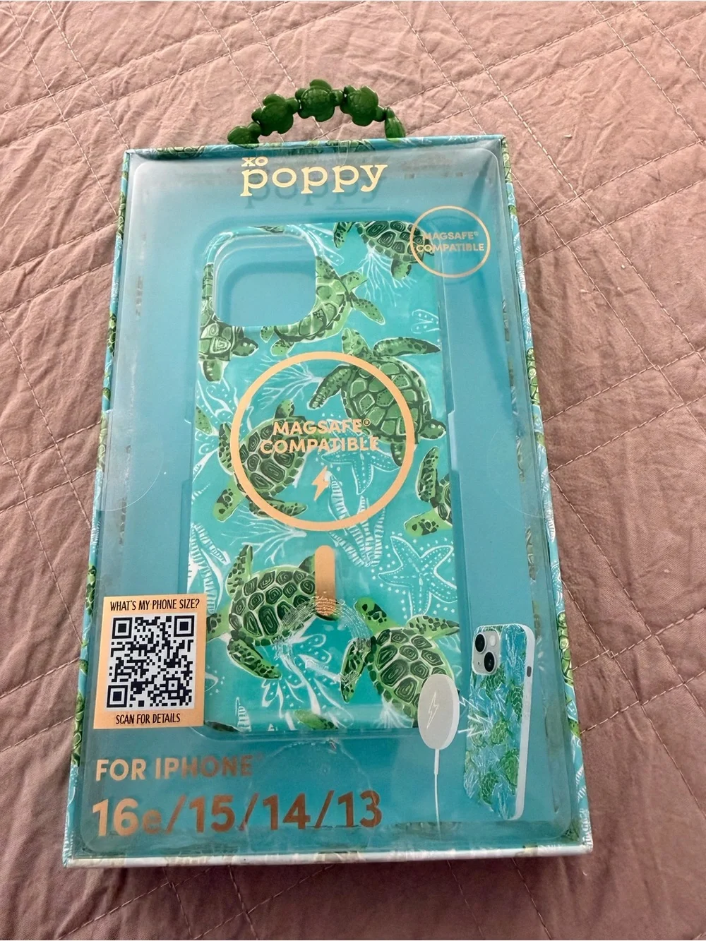 MagSafe Compatible Sea Turtle iPhone Case 16e, 15, 14, 13